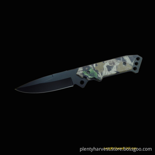 Fixed-Blade Knife with Camouflage (#3416)